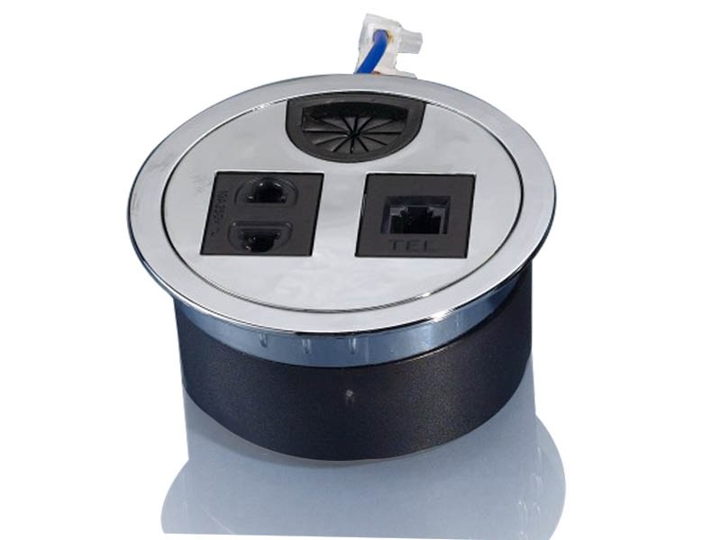 科桌桌面穿线盒KZ-010 科桌桌面穿线盒KZ-010