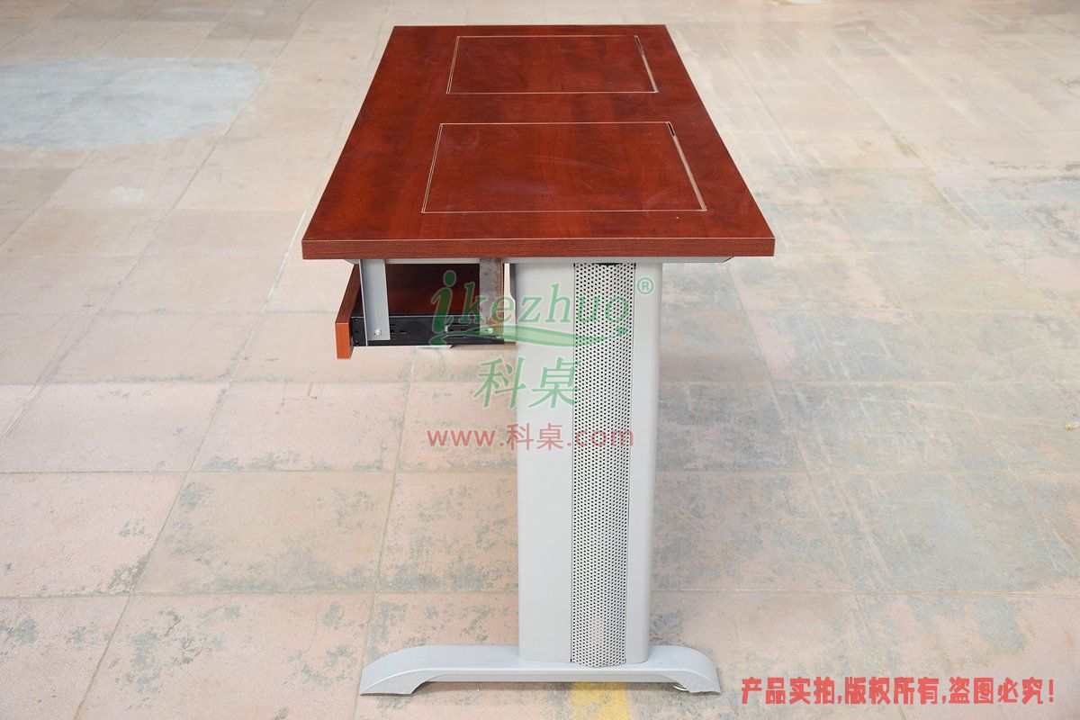 科桌家具,无边框翻转电脑桌,翻转电脑桌,双人位金属脚架无边框翻转电脑桌K14-B 科桌家具,无边框翻转电脑桌,翻转电脑桌,双人位金属脚架无边框翻转电脑桌K14-B