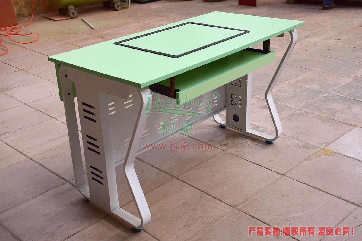 科桌家具,单人电脑桌,边框电脑桌,翻转电脑桌,单人位金属脚架带边框翻转电脑桌K12-C 科桌家具,单人电脑桌,边框电脑桌,翻转电脑桌,单人位金属脚架带边框翻转电脑桌K12-C